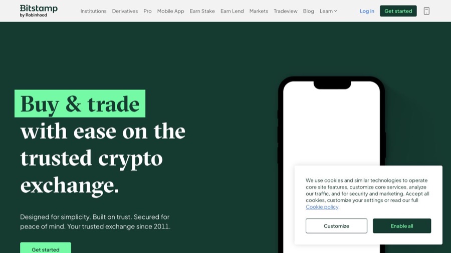 Bitstamp — buy USDC with a card