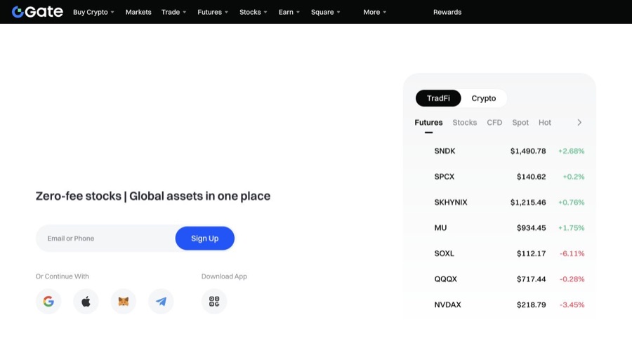 Gate.io — buy USDC with a card