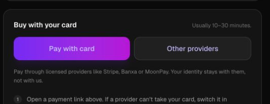 Pick a payment provider